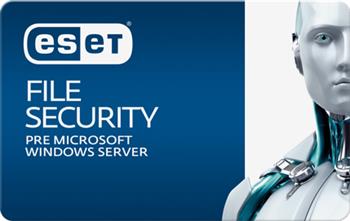 ESET File Security for Windows File Server 3 servre + 1 ron update GOV