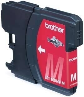 Brother LC-1100HY-M (ink. purpurov, 750 str. @ 5%)