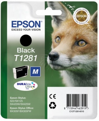 EPSON cartridge T1281 black (lika)