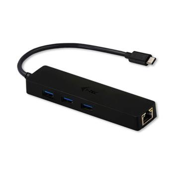 i-Tec USB-C 3.1 Slim HUB 3port + Gigabit Ethernet adaptr