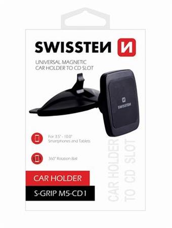 SWISSTEN MAGNETICK DRK DO AUTA NA TABLET S-GRIP M5-CD1