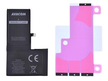Avacom baterie pro Apple iPhone X - vysokokapacitn, Li-Ion 3,81V 3060mAh (nhrada 616-00346)
