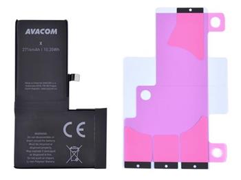Avacom baterie pro Apple iPhone X - Li-Ion 3,81V 2716mAh (nhrada 616-00346)