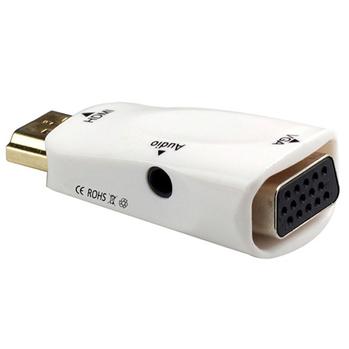 PremiumCord pevodnk HDMI na VGA + audio, bl