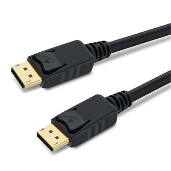 PremiumCord DisplayPort 1.3 ppojn kabel M/M, zlacen konektory, 3m