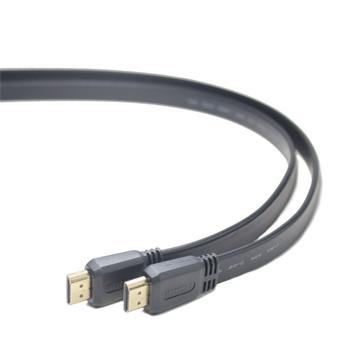 PremiumCord HDMI High Speed + Ethernet ploch kabel, zlacen konektory, 5m