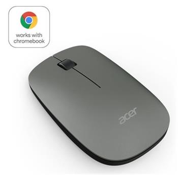 Acer Slim mouse Mist Green - Wireless RF2.4G, 1200dpi, symetrick design, podporuje prci s Chromebooky; (AMR020) Retail pack 