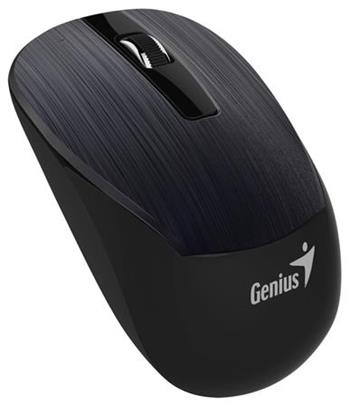 Genius NX-7015 ern, My, bezdrtov, optick, 1600DPI, 3 tlatka, Blue-Eye senzor, USB, ern