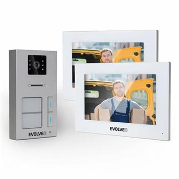 EVOLVEO DoorPhone AP2-2 drtov videotelefon pro dva byty s aplikac