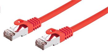 C-TECH Kabel patchcord Cat6, FTP, erven, 2m