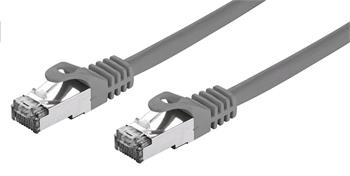 C-TECH Kabel patchcord Cat7, S/FTP, ed, 2m