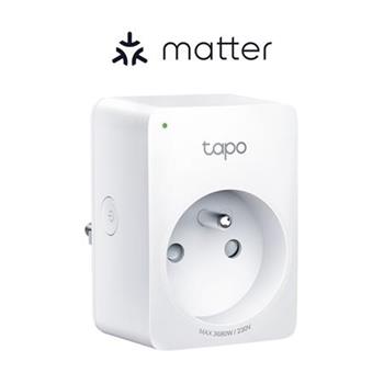 TP-LINK Tapo P110M - Mini chytr Wi-Fi zsuvka s menm spoteby energie, MATTER