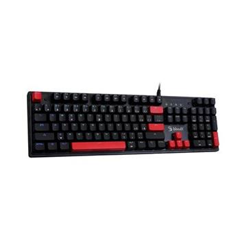 A4tech Bloody S510R mechanick hern klvesnice,RGB podsvcen, Red Switch, USB, CZ, ern