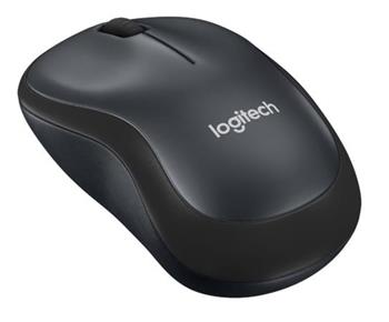 Logitech my Wireless M220 Silent, optick, bezdrtov, 3 tlatka, ern, 1000dpi