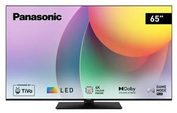 Panasonic TB-65W60AEZ Smart Powered by TiVo TV, 164cm, 4K, LED, HDR10, DVB-T2/S2/C