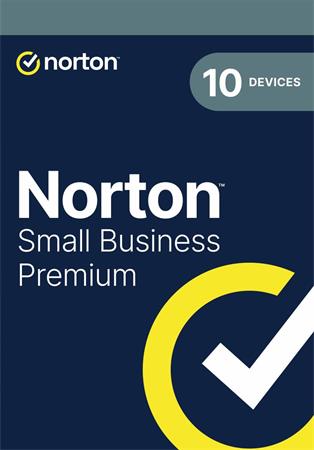 NORTON SMALL BUSINESS PREMIUM 500GB 1 uivatel pro 10 zazen na 12 msc 