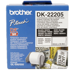 Brother - DK-22205 (paprov role 62mm x 30,48m)